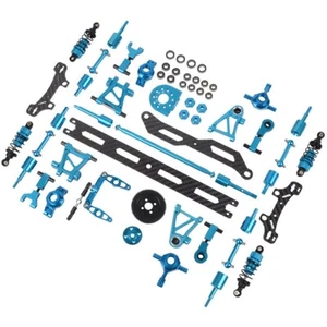 Kit de actualizaciones de conversión de aleación de aluminio TT-02 para automóvil de radiocontrol para pieza de chasis Tamiya TT02 - Imagen 1 de 12