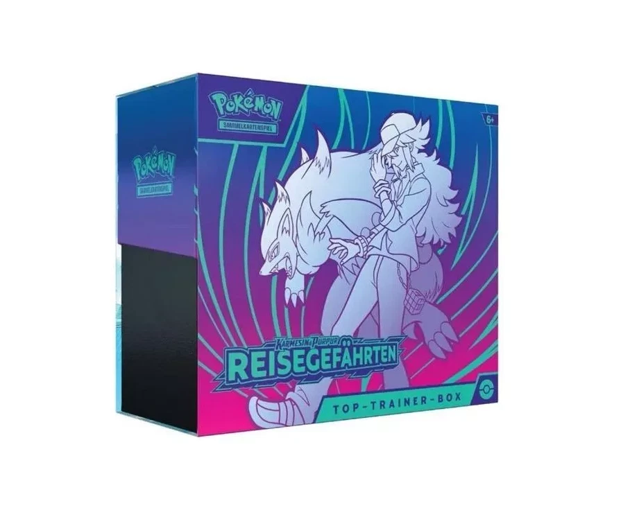 Pokemon Reisegefährten Top Trainer Box TTB Deutsch Karmesin & Purpur - NEU/OVP ✅ - Bild 1 von 1