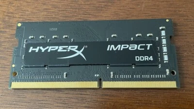 Kingston HyperX Impact DDR4-2133 HX421S13IBK2/8 CTMH0881548 4G Laptop RAM Memory - Image 1 of 4
