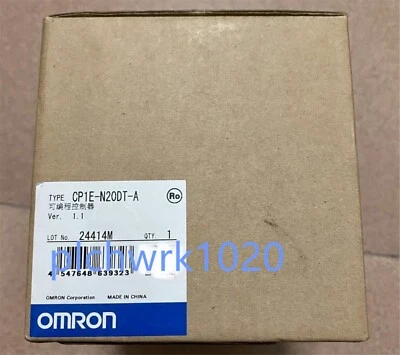 1 PCS NEW IN BOX Omron CP Series Programmable Controller CP1E-N20DT-A - Image 1 of 3