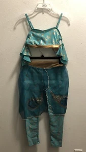 Disney Aladdin Jasmine costume for girls 3 piece Disney Size 9/10 - Picture 1 of 8