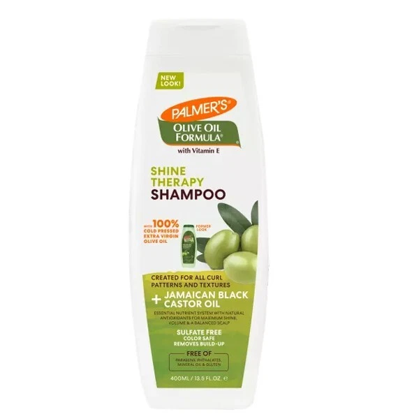 PALMERS OLIVE OIL FORMULA SHINE THERAPY SHAMPOO 400ML - Image 1 of 1
