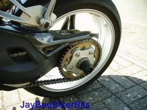 MV AGUSTA BRUTALE F4 CRASH MUSHROOMS FRONT & REAR AXLES SLIDERS BOBBINS S4M - Picture 1 of 1