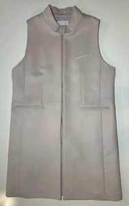 Katherine Kelly Women's L Avery Longline Oversized Open Vest Coat $ 249.00 Read - Picture 1 of 6