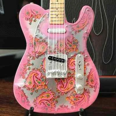 Fender(TM) Telecaster(TM) - Pink Paisley Miniature Guitar Replica - Image 1 of 3