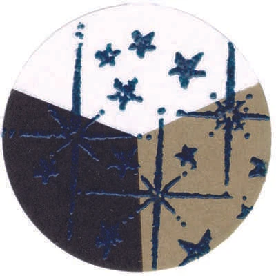 STEMPEL-GALERIE Embossing Pulver - Dunkelblau glänzend - 10g 65044 Embossingpulver Powder Puder