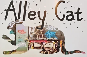 Alley Cat - Cats Wall Art Print High Gloss 11 in x 17 in - Picture 1 of 1