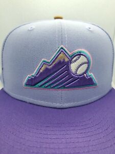 Colorado Rockies MLB Bunny Hop Lids Hat Drop 59FIFTY Hat 7 1/2 New Ships Now