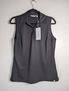 Lady Hagen Polo Shirt Women's Size Medium Golf Sleeveless Athleisure Tennis NEW - Picture 1 of 7