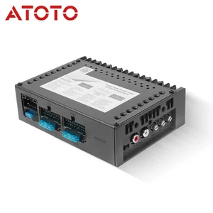 ATOTO Class D Auto-Verstärker mit 6,5ft/2m Netzkabel 4Kanal 4x60W Anpassbarer EQ - Bild 1 von 10