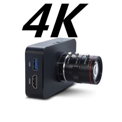 12MP HDMI Camera HD1080P 60fps 1080i USB  Streaming Webcam Recording 4K@30FPS  - Image 1 of 4
