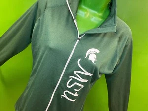 Chaqueta para mujer NCAA Michigan State Spartans con cremallera completa X-Pequeña - Imagen 1 de 5
