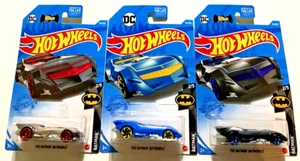 Hot Wheels ~2021~ BATMAN: THE BATMAN BATMOBILE ~ Lot Of 3 ~ VARIANTS ~1:64~ NM- - Picture 1 of 9