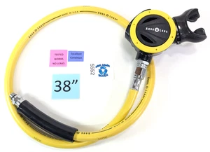 Aqua Lung ABS Yellow Scuba Dive Octo Octopus 2nd Stage Regulator Slim Design - Picture 1 of 13