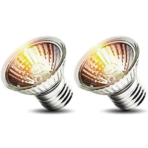 2-Pack 50W UVA UVB Bulbs, Light Turtle Heat Lamp for Reptiles and Amphibian T... - Picture 1 of 6