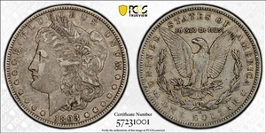 1893-O Morgan Dollar, Extremely Fine, PCGS/CAC XF-40, Super Original - Picture 1 of 6