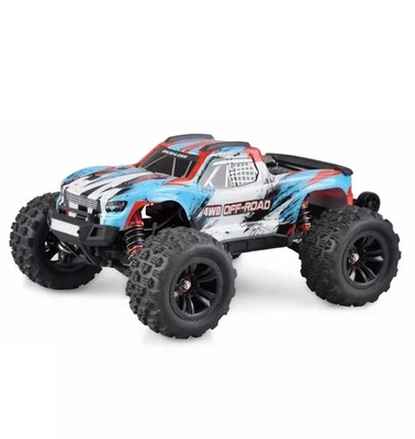Amewi 22627 Hyper GO Monster Truck Brushless 4WD 1:16 RTR blau/weiss - Bild 1 von 4