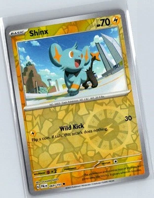 Pokemon Shinx SV02: Paldea Evolved REVERSE HOLO #069/193 - Image 1 of 2