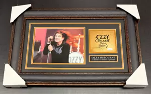 Ozzy Osbourne Authentic signed Autogramm CD gerahmt mit 8x10 Foto JSA Coa - Bild 1 von 3