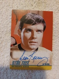 Star Trek TOS 40th Anniversary Series 2 Autograph Card A154 Sean Kenney - Picture 1 of 1