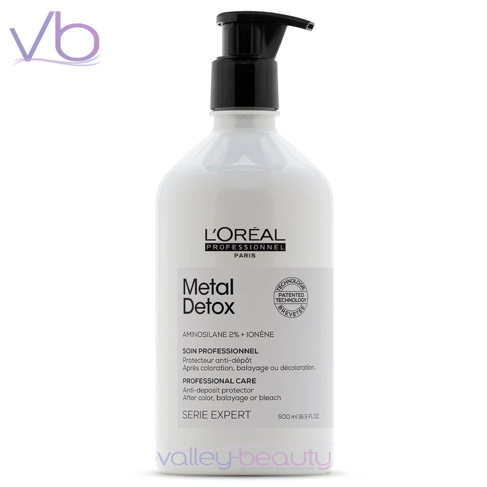 L'OREAL Metal Detox Soin | Professional Anti Metal Deposit Conditioner, 500ml - image 1 of 1