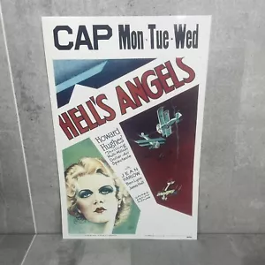Hell’s Angels 1930 - Howard Hughes War Drama Movie Lobby Card Print - 11x17 - Picture 1 of 1