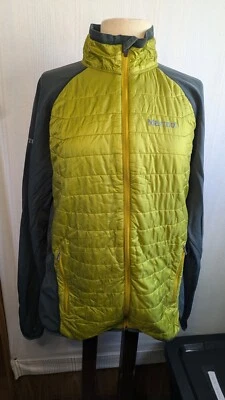 Chaqueta de esquí de travesía acolchada con cremallera completa Marmot Variant aislada para hombre L verde Foto 1 de 4