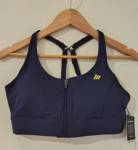 Muscle Nation Bounce Defence Bra Indigo Maximum Support Size L BNWT Sold out - Picture 1 of 6