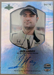 Jack Harvey Foil 54/75 Signature Auto Signed Card 2025 Parkside Indy IndyCar - Picture 1 of 6