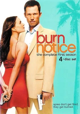 Burn Notice The Complete First Season 11 Episodes 4-Disc DVD Set ~ FREE Shipping - Image 1 of 2