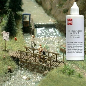 Model Water 125 ml OO/HO gauge scenery Busch 7589 - Picture 1 of 1