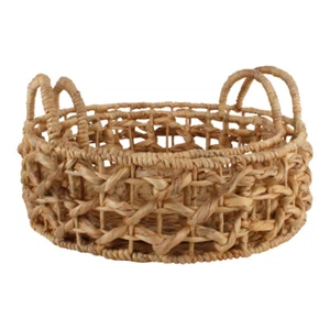 Home Décor Lana Water Hyacinth Baskets 42x14cm LGE - Set Of 2 **FREE DELIVERY** - Afbeelding 1 van 1