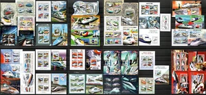 High speed trains collection [1] 49 sheets MNH issued until 2013 #CNA167 - Picture 1 of 3