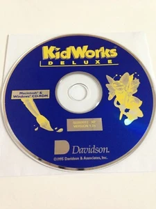 Kid Works Deluxe CD-ROM PC Win MAC 1995 Vintage Davidson new old stock - Picture 1 of 1