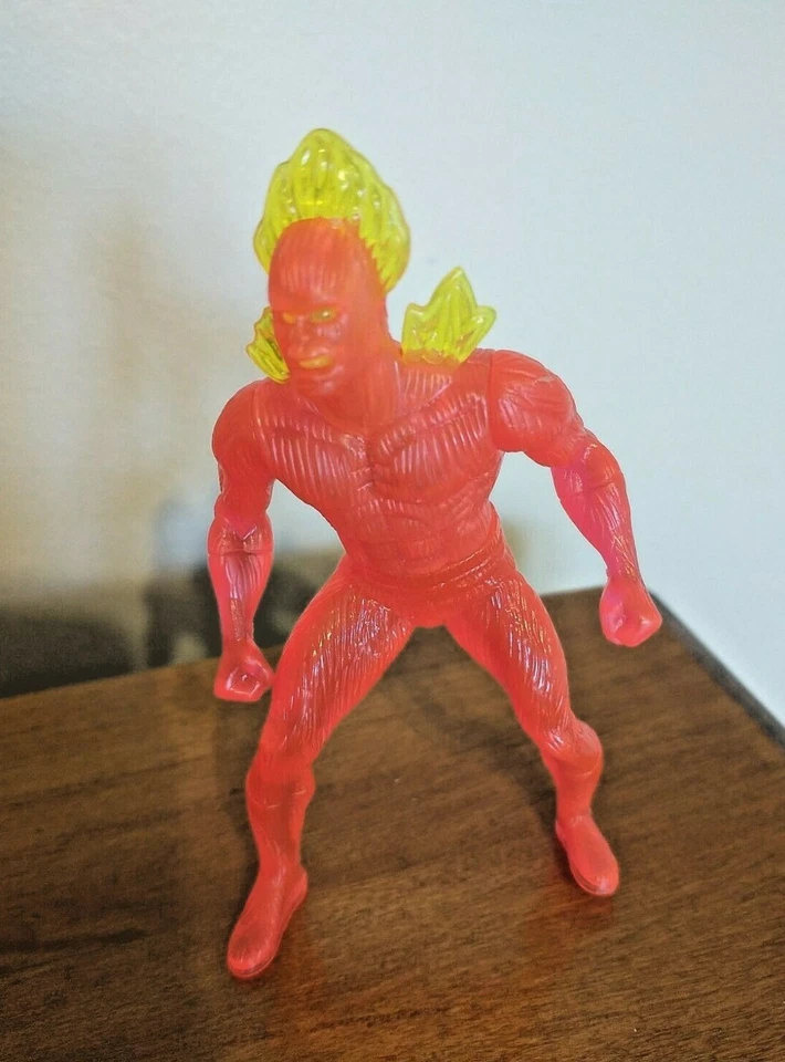 Figura de acción McDonald’s Happy Meal Fantastic Four Human Torch G11 Foto 1 de 4