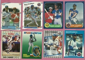LOTE DE 8 FLEER DARRYL FRESA CASI NUEVO-COMO NUEVO - Imagen 1 de 1