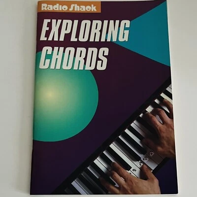 Radio Shack EXPLORING CHORDS (Hal Leonard, 1995) E-Z Play Electroni Keyboards - Image 1 of 3