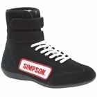 Simpson High Top Shoes 9.5 Black