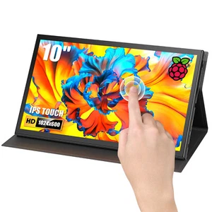 APROTII 10inch IPS Touchscreen Display Mini HDMI Monitor for Raspberry Pi/ Win11 - Picture 1 of 8