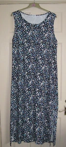 Bodyprints Long Summer Dress Size XL Ankle Length With Side Splits - Picture 1 of 4