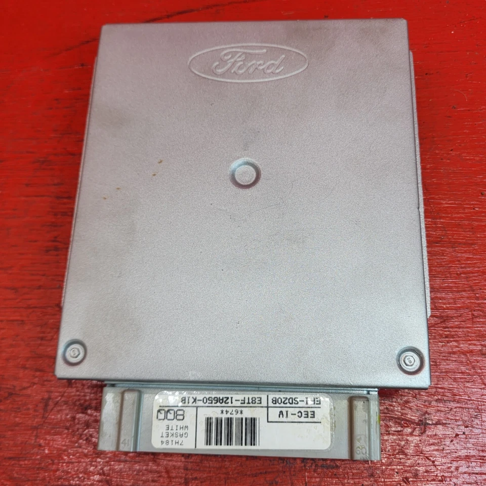 Engine Control Computer Module E8TF-12A650-K1B For 1988-1990 Ford E-150 250 F150 - Image 1 of 4