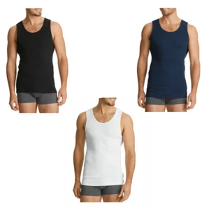 Mens Bonds 9 Pack Chesty Navy Black White Singlet Singlets S M L Xl 2Xl 3Xl 4Xl - Picture 1 of 7