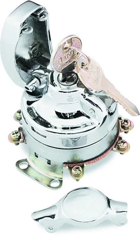 Twin Power Fits 73-95 FL and Softail Electronic Fat Bob Ignition Switch Replaces - Image 1 of 2