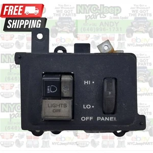 1992-1995 Jeep YJ Wrangler OEM Factory Headlight Dimmer Switches w/ Bezel Switch - Picture 1 of 17