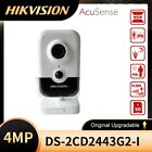 Hikvision DS-2CD2443G2-I 4 MP integriertes Mikrofon AcuSense fester Würfel PIR Netzwerkkamera