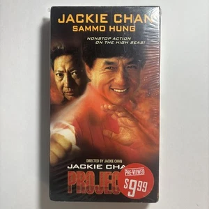 Jackie Chans Project A VHS Pre-Viewed Blockbuster Video - Picture 1 of 10
