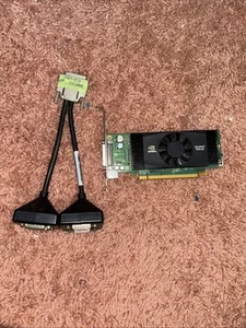 NVIDIA Quadro NVS 420 VHDCI DisplayPort X4 Monitors SFF Video Card Windows 10 - Picture 1 of 3
