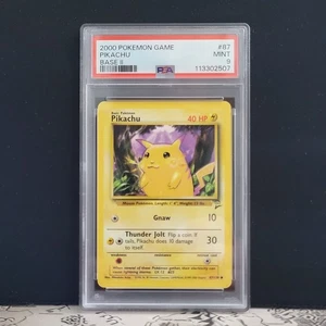 PSA 9 Pikachu 87/130 Base Set 2 Pokemon Karte WOTC - Bild 1 von 2