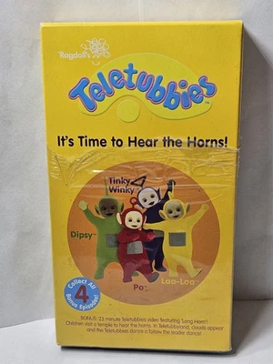 Teletubbies It’s Time to Hear The Horns! (VHS-2004) Limited Ed Promo - Image 1 of 4