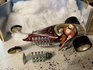 Holiday Hot Wheels Dragster 2001 Car is nice Box is fair Used Condition - Picture 1 of 4